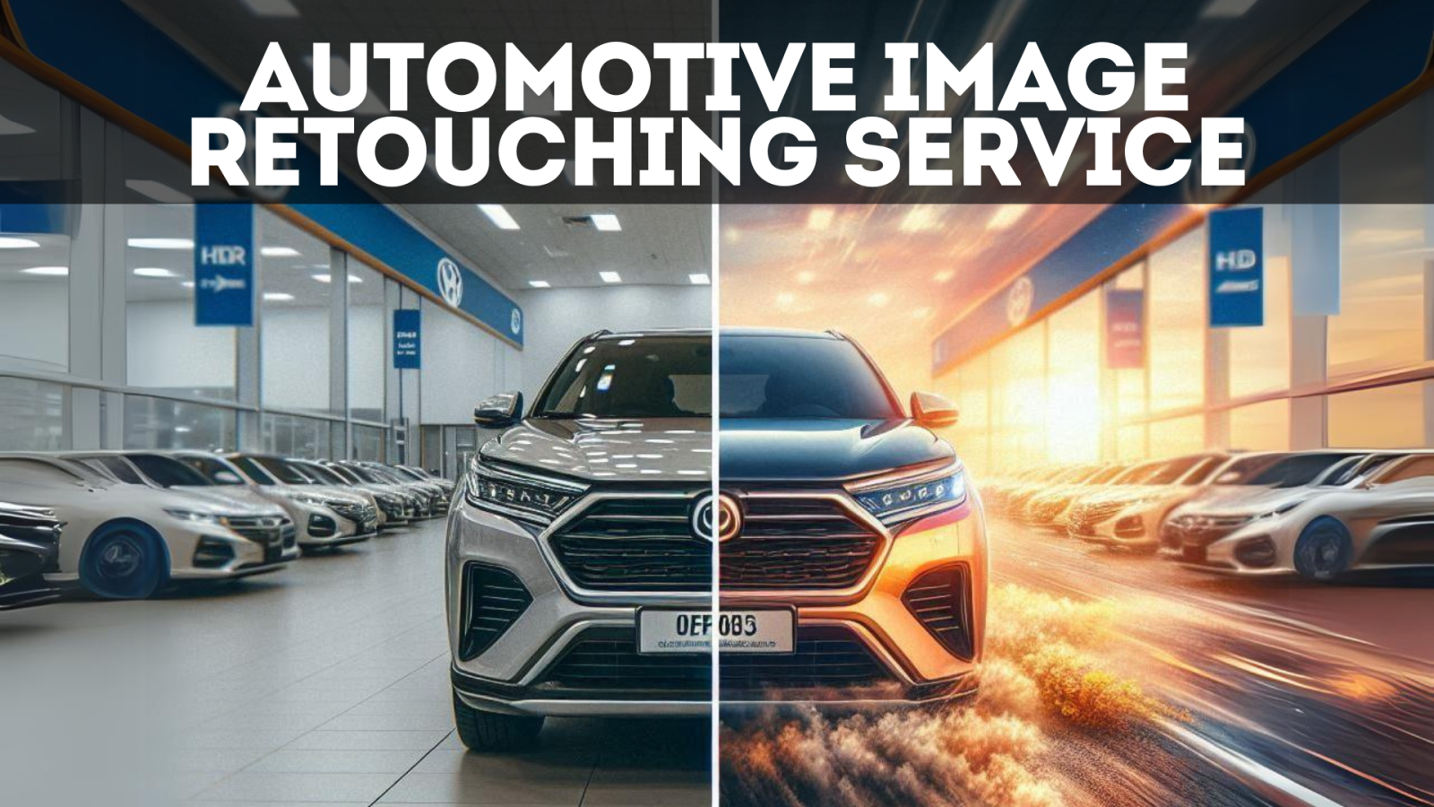Automotive Image Retouching Services